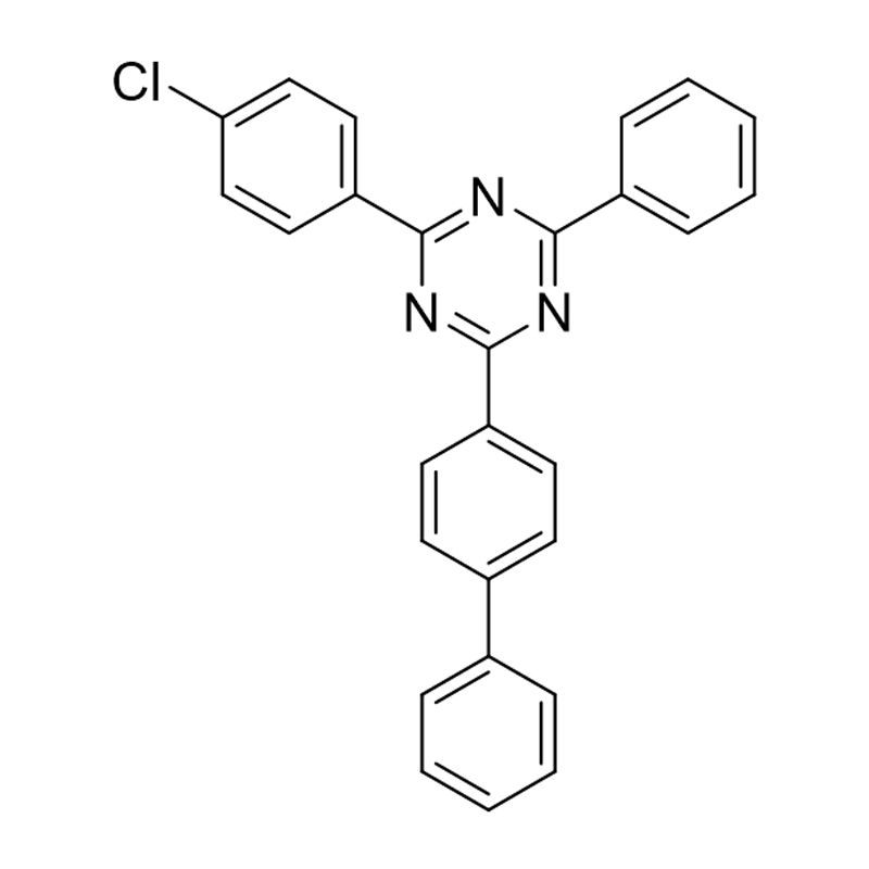 2-(비페닐-4-일)-4-(4-클로로페닐)-6-페닐-1,3,5-트리아진