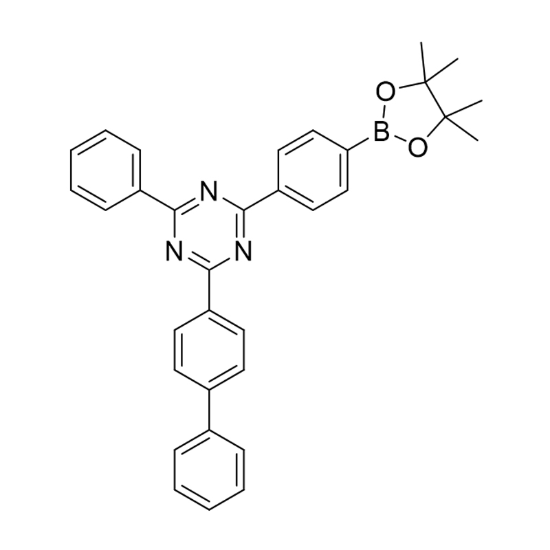2-([1,1'-비페닐]-4-일)-4-페닐-6-(4-(4,4,5,5-테트라메틸-1,3,2-디옥사보롤란-2-일)페닐 )-1,3,5-트리아진