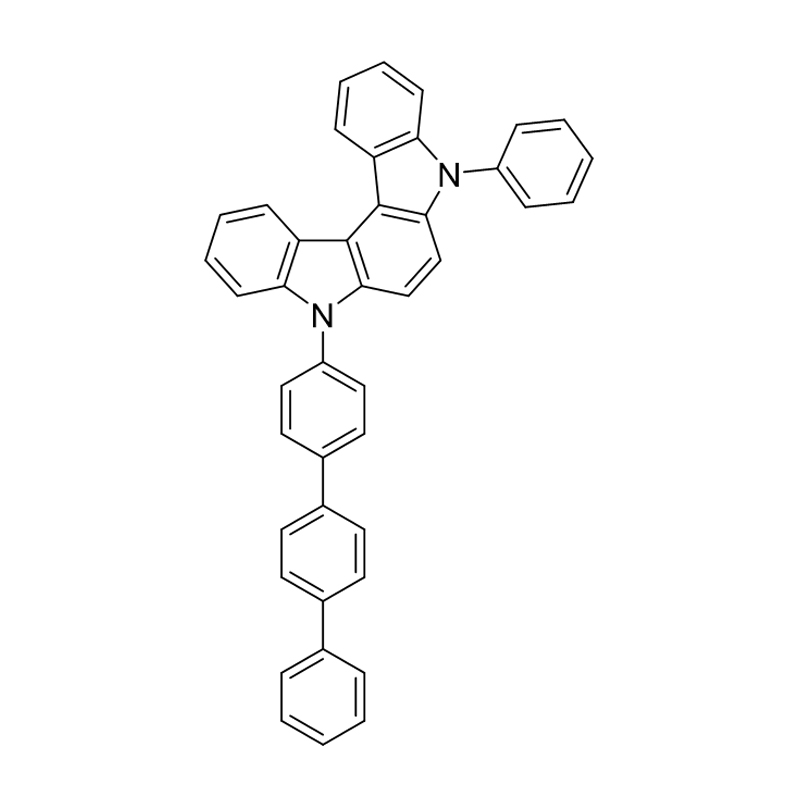 인돌로[2,3-c]카르바졸, 5,8-디히드로-5-페닐-8-[1,1':4',1''-테르페닐]-4-일-